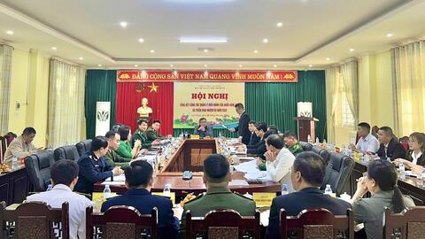 Hội nghị tổng kết công tác quản lý, điều hành cửa khẩu năm 2025, triển khai nhiệm vụ năm 2026
