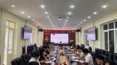 Chi bộ Ban quản lý Khu kinh tế tỉnh Lai Châu tổ chức sinh hoạt Chi bộ mở rộng tháng 6 năm 2025