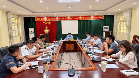 Hội nghị giao ban các lực lượng chức năng tại cửa khẩu Quốc tế Ma Lù Thàng Quý I năm 2026