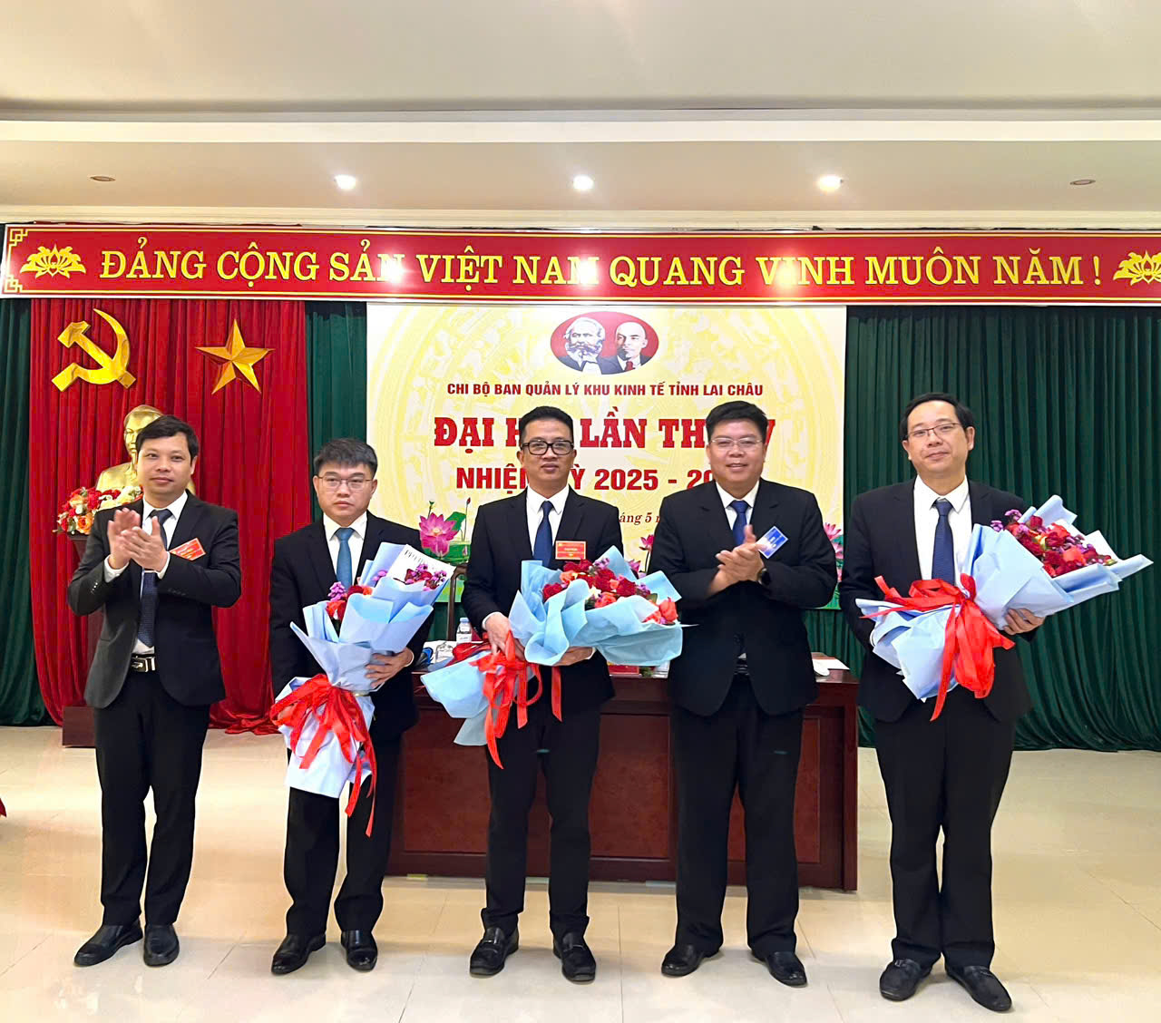 Đại hội chi bộ Ban Quản lý Khu kinh tế lần thứ IV, nhiệm kỳ 2025 - 2030