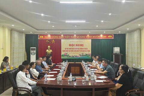 Hội nghị gặp mặt doanh nhân và đối thoại thường kỳ với các doanh nghiệp hoạt động tại khu kinh tế cửa khẩu Ma Lù Thàng