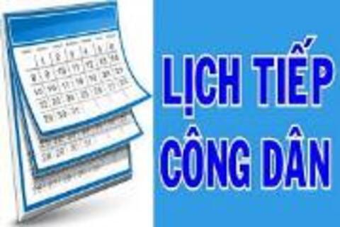 Thông báo Lịch tiếp công dân tháng 4 năm 2025 của lãnh đạo Ban Quản lý Khu kinh tế