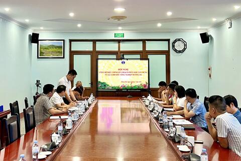 Hội nghị công bố điều chỉnh quy hoạch phân khu xây dựng tỷ lệ 1/2000 khu công nghiệp mường so
