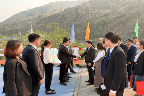 Ban Quản lý Khu kinh tế tỉnh Lai Châu tham dự Hội đàm luân phiên lần thứ 4 với huyện Kim Bình (Trung Quốc)